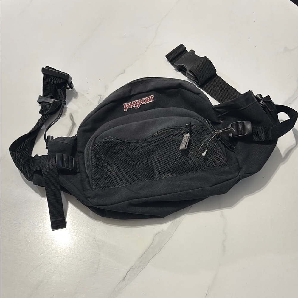 JanSport Black Waist Bag